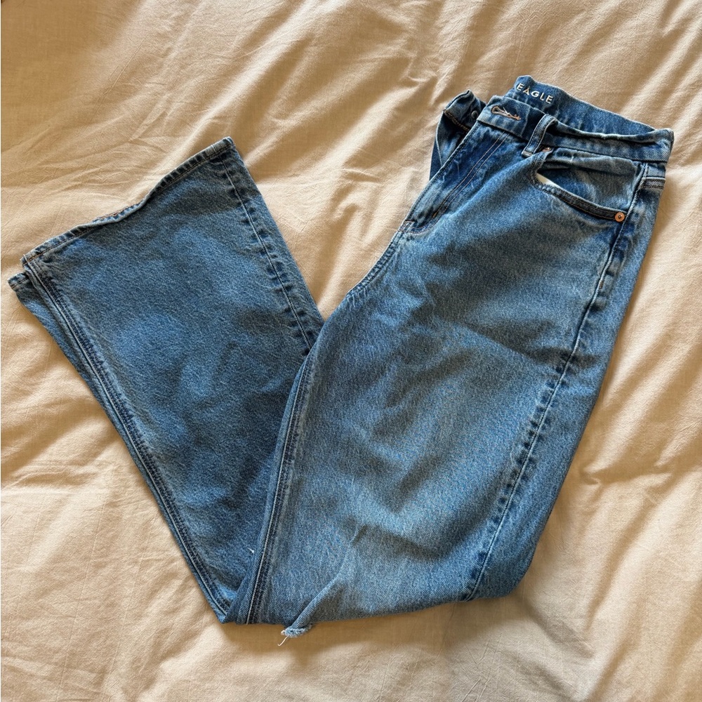 American Eagle Outfitters Blue Flare Jeans